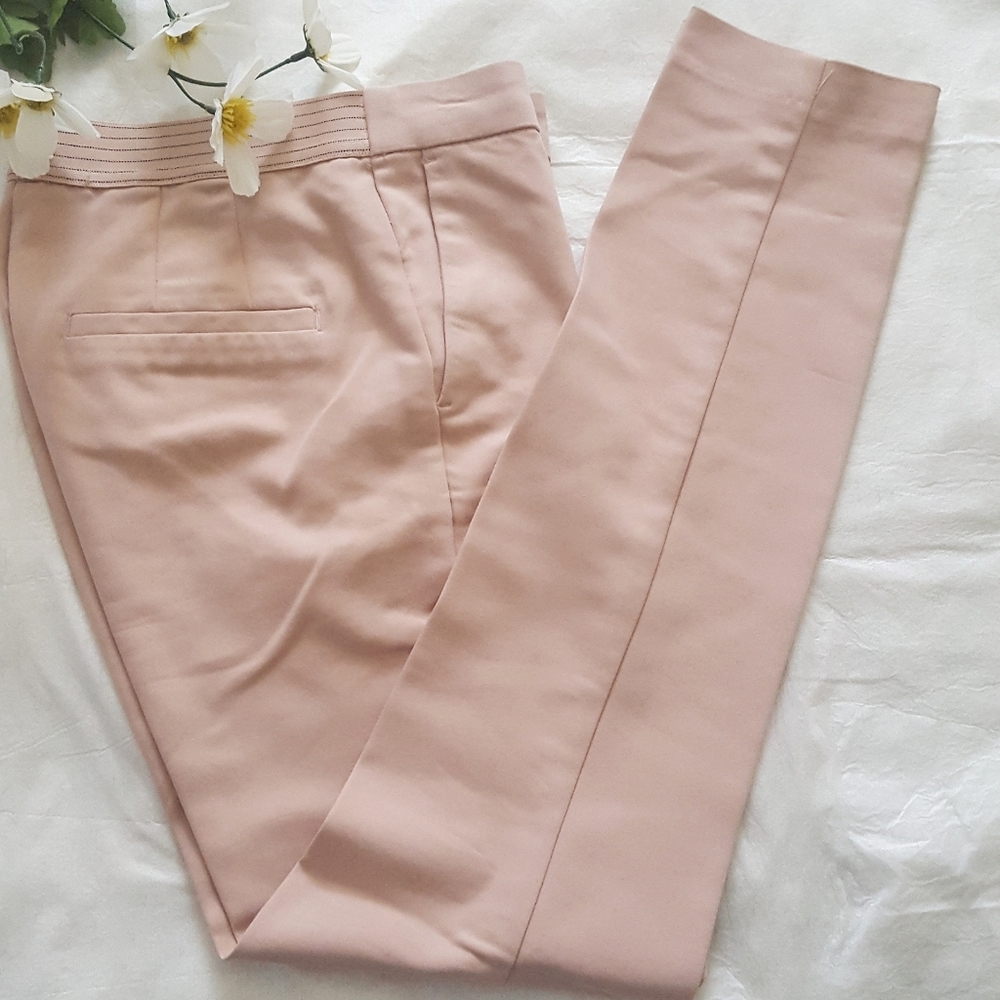 Zara🔖Salmon Skinny Stretchy Pants